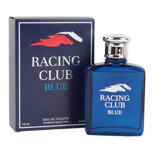 Racing Club Blue Eau de Toilette Natural Spray Cologne for Men 100ml/3.4fl.oz. - Fragrance for Men