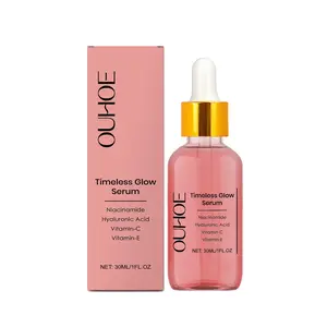 Hydrating Glow Serum with Vitamin E, Niacinamide & Hyaluronic, Deep Moisture, Softening Skin Texture, Daily Facial Care Essence, 30ML Bottle.