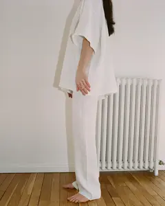 CAROLINE PANTS, WHITE