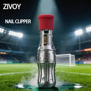 Bottle-Shaped Curved Ingrown Toenail Clipper for Thick Nails, 2nd Sharpening Stainless Steel Blade with Safety Cap, Gear-Lock Folding Design for Travel, Perfect for Men Women & Seniors – Easy Reach Deep Corners