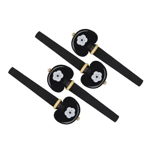 Handcrafted Violin Tuning Pegs, Shell Design, High-Quality Musical Instrument Accessories, Perfect for Classical Music Enthusiasts