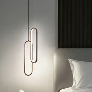 Minimalist LED Pendant Light, Single Head/dual Head / Ceiling Lamp, Home Decor Lighting for Living Room Bedroom Bedside