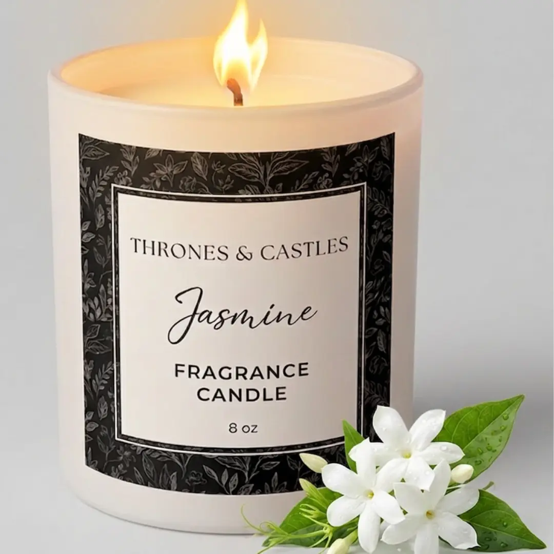 Jasmine 8oz Candle