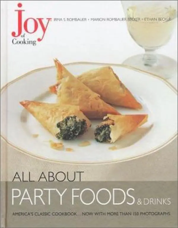 USED Book - Joy of Cooking: All About Party Foods & Drinks by Irma S. Rombauer (Hardcover) - english