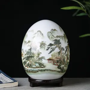 Chinese ceramic vases Home decor Dry flower arrangement New Chinese living room TV cabinet