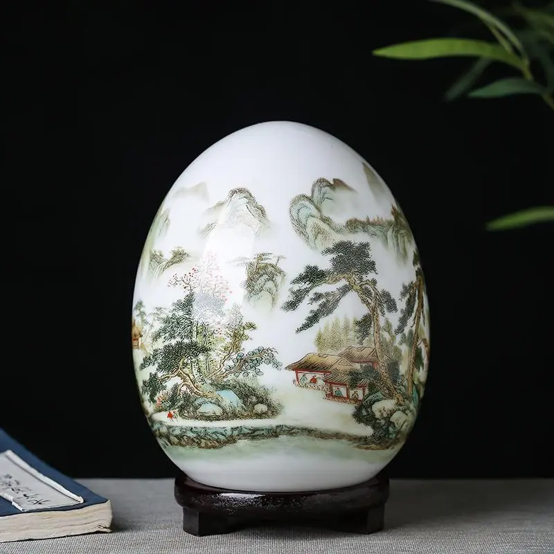Chinese ceramic vases Home decor Dry flower arrangement New Chinese living room TV cabinet