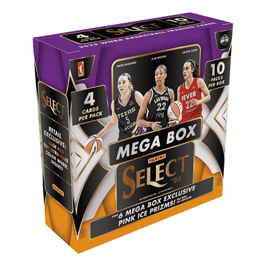 2025 Panini Select WNBA Basketball Hobby Mega Box (Pink Ice Prizm's)