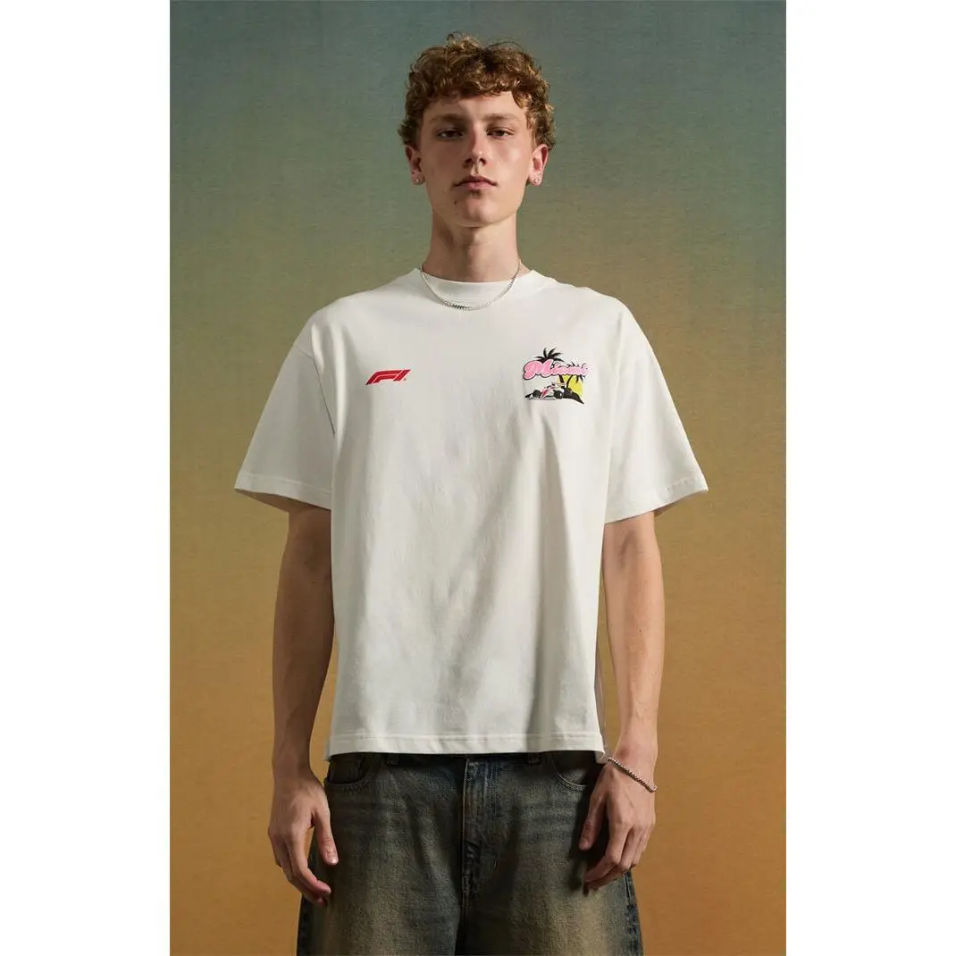 Formula 1 Men's x Pacsun Miami Vacation T-Shirt - Multicolor