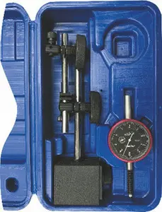 iGaging iP65 Dial Indicator w/ Black Face, Fine Adjustment Arm, Mag Base Set