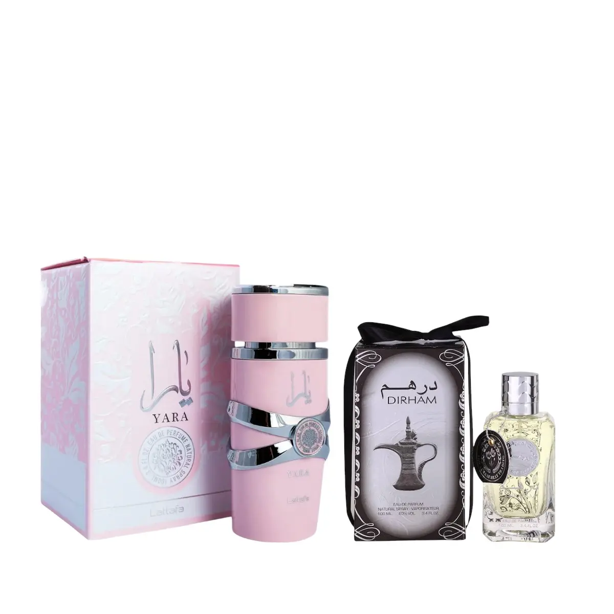 Lattafa Yara + Dirham | Unisex Fragrance | 10ML - 3.4Oz |  Eau De Parfum | Heliotrope-Floral & Citrus-Aromatic