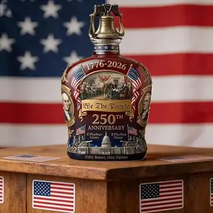 250th Anniversary Whiskey Bottle, Vintage Design, Classic, Drinkware, Perfect Gift for Collectors & Enthusiasts, High-Quality Craftsmanship, Ideal for Special Occasions