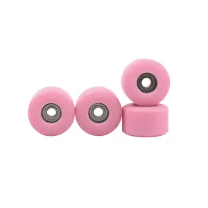 Apex New Street Wheels - 77D Urethane - Ultraspin Bearings - "Strawberry"