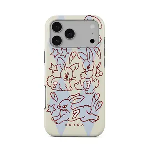 Triple Seven Phone Case by BURGA | Luxury Striped Aesthetic iPhone Case | Slim Shockproof MagSafe Cover | Trendy Colorful Design | Gift-Ready Case for iPhone 11–17 Pro Max