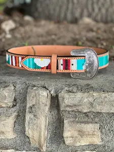 Alamo Saddlery Serape Daisy Belt