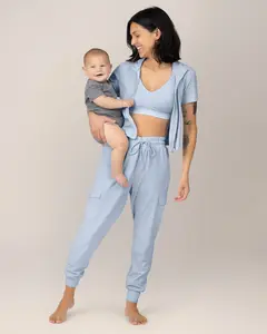 Remy Maternity & Postpartum Cargo Jogger | French Blue