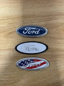 4.5 inch For Ford Front Grille Logo Emblem Decal Sticker GRANADA Cortina Escort 4 1/2″ 115mm