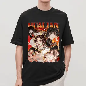 Hualian Hua Chengg Xie Li An Tcgf Tian Guan Ci Fu Heaven Official's Blessing Bootleg Mxtx Unisex T-Shirt And Hoodi Premium Cotton Tee