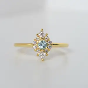 Aquamarine Ring
