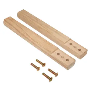 P_FY6-WH Waffle Maker Handle | Wooden Handles for Bubble Waffle Iron | 2 PCS