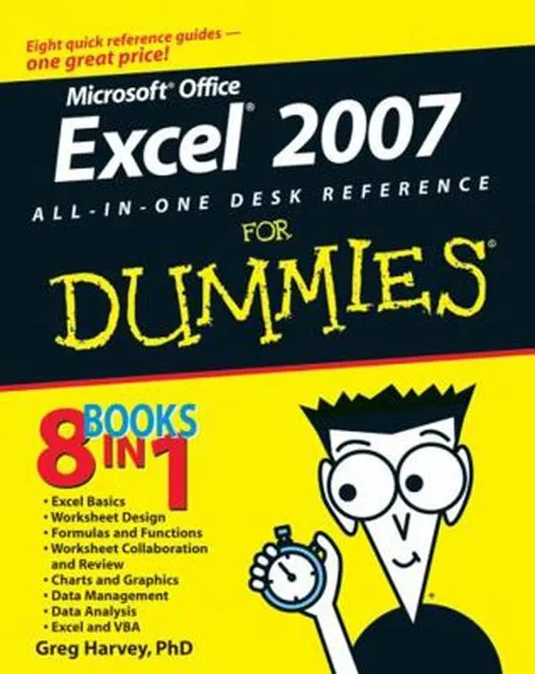 USED Book - Excel 2007 All-In-One Desk Reference for Dummies by Harvey, Greg (Paperback) - english