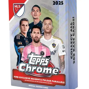 2025 TOPPS CHROME MLS HANGER BOX