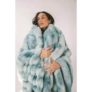 Extreme Ultra Cloud Smoke Blue Blanket