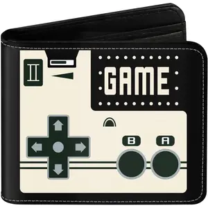 Boys Wallet Gamepad Leather Wallets Credit Id Card  Holder Black Rfid Blocking Zipper Cute Cool Funny Aesthetic Wallets With  Pocket Id Window Teen Wallets for Boys Teenager Wallet