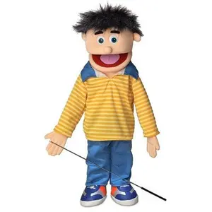 Bobby, Boy Puppet, Peach Skin (25")