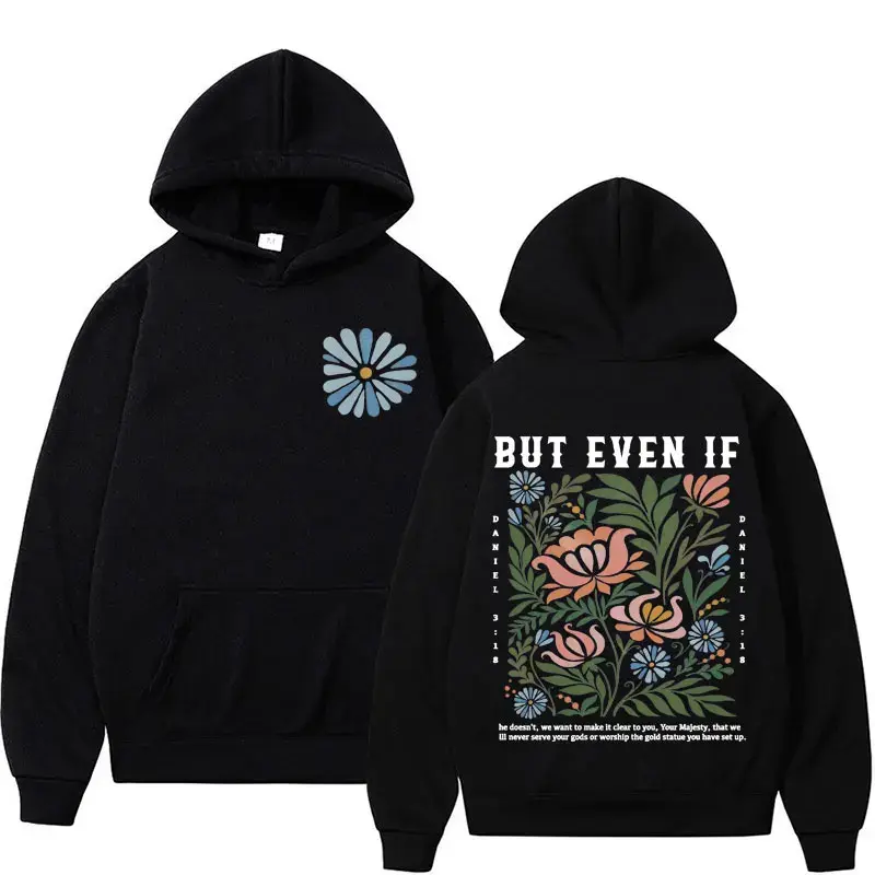 Harajuku Aesthetic Christian Jesus Church Hoodie – Bible Verse "God Loves You" Hooded Sweatshirt for Men & Women