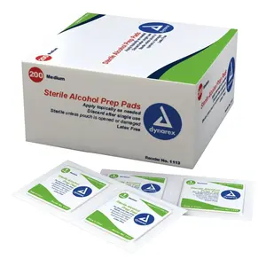 Sterile Isopropyl Alcohol Prep Pads – Box of 200