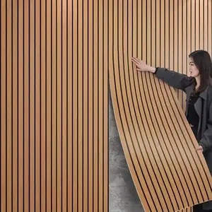 Wood Grain PVC Self Adhesive Decorative Wallpaper Roll, Smoke Proof Easy Cut Design for Bedroom Living Room TV Background Decoration