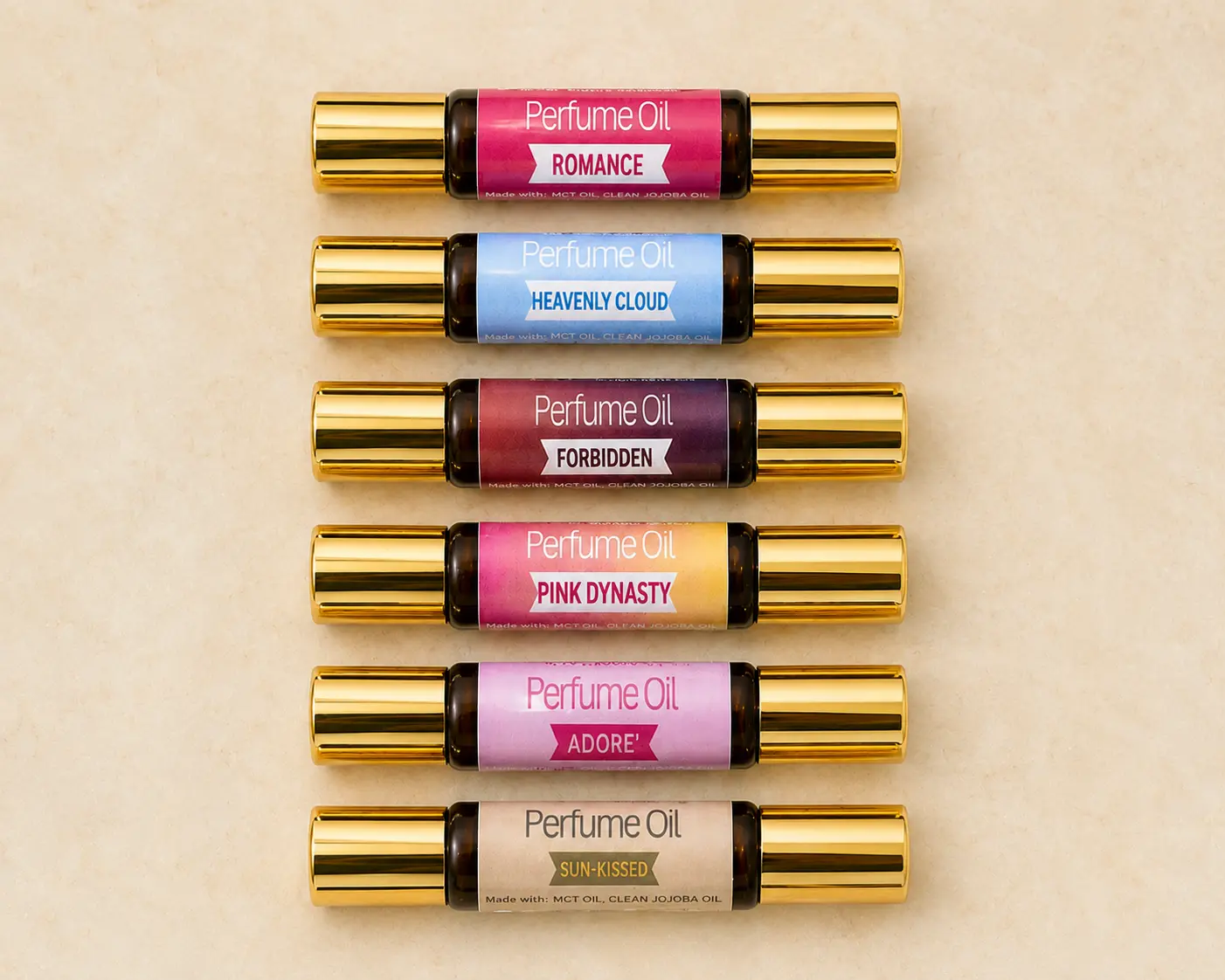 PureBellissimo Fragrance Aroma Oil Roll-On - Long-Lasting, 10ml Travel-Size Skincare Moisturizer