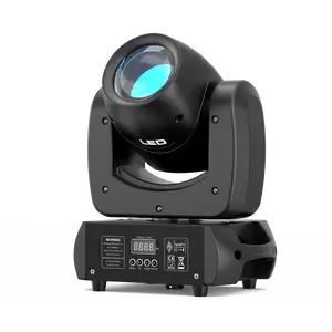 UKING 150W LED Beam Light with 18-Facet Prism Effect Sound-Controlled Rotating DJ Light for KTV Bars Clubs Disco Party Events Stage Lighting  Atmosphere with Smart Chip