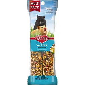 Kaytee Treat Stick Honey Flavor -- Hamster and Gerbil Value Pack 8 oz