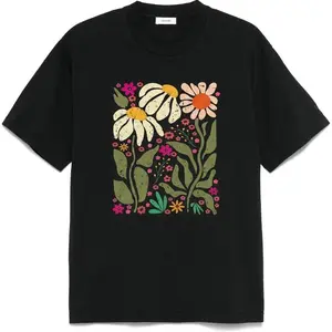 Wildflower T-Shirt, Vintage Flower Shirt, Floral T-Shirt, Wild Flowers Shirt, Gift For Women, Flower Shirt, Ladies Shirts, Best Friend Gift