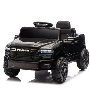 12V Ford F150 Raptor Ride-On Car Remote-Controlled Kids' Electric Vehicle with Bluetooth FM Trunk Included for Toddlers 3-6