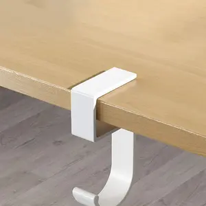 Desk Side Bag Hook for Students | Detachable No-Glue Portable Bag Hanger