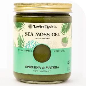 Spirulina & Matcha Sea Moss Gel - 100% Sugar-Free