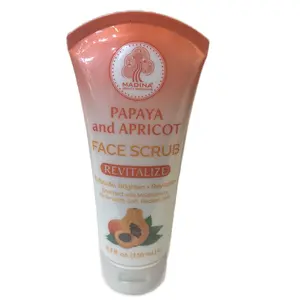 Papaya and Apricot Face Scrub for Skin Repair and Skincare