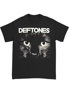 Deftones Singer Band T-shirt Men's and Women's Hip Hop Rock T-shirt Fashion Summer Oversized T-shirt Top Short Sleeve