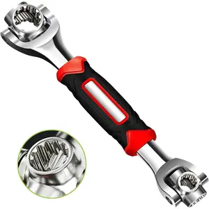48 in 1 Universal Socket Spanner Wrench, 360 Rotating , Chrome Vanadium Steel, Suitable for Automotive &  Repairs