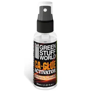 Green Stuff World CA Glue Activator - Cyanoacrylate Accelerator for Super Glues 2279
