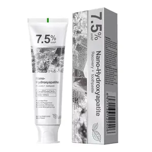 7.5% Hydroxyapatite Toothpaste, 7.5% Hydroxyapatite Toothpaste for Advanced Enamel Protection, Appropriate for Sensitive Teeth, Gentle and Effective Formula, Fresh Mint