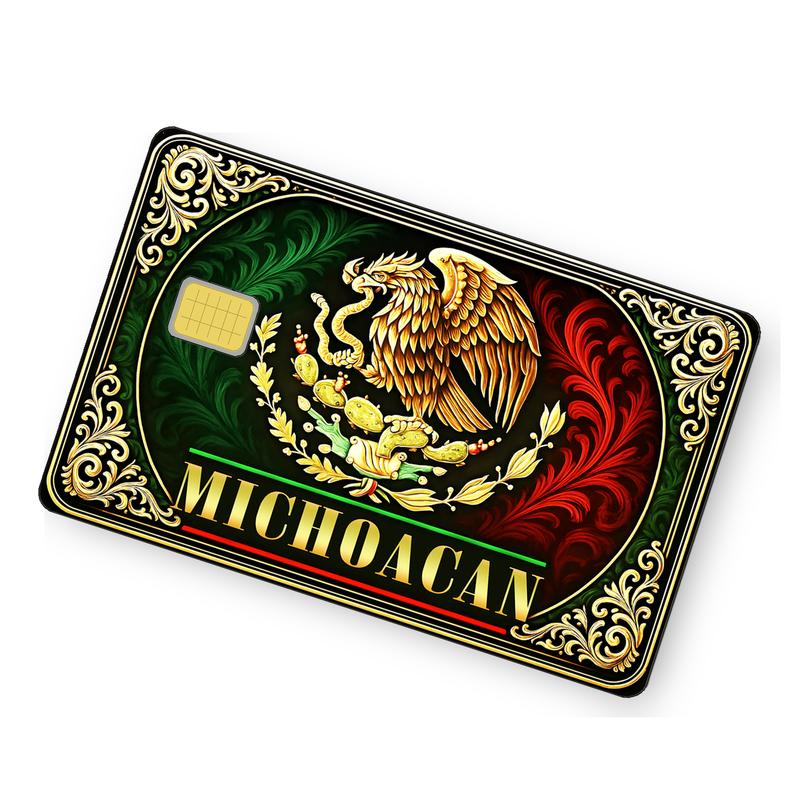 Mexico y Estados Credit Card Skin Waterproof