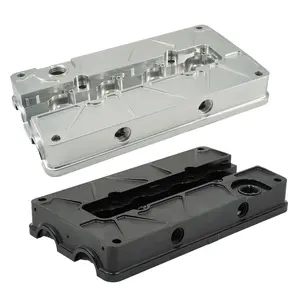 Billet B Series Vented Valve Cover Baffle B16 B18 AN10 For Honda Acura DOHC Vtec