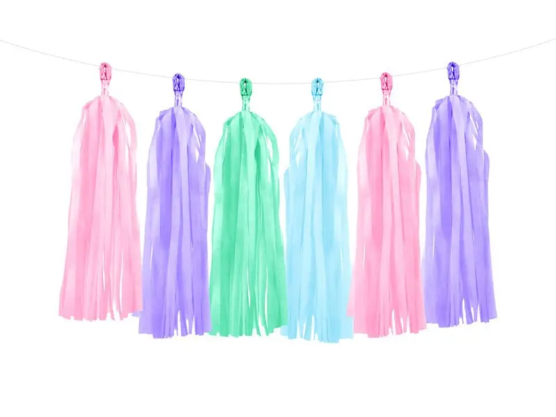 Hangable Tassel Garland Mix Set - TG3, Home Decor Hanging Decor Supplies