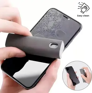 Mobile Phone Screen Cleaning Spray - All-in-One Touch Screen Cleaner for Phones, Glasses, Tablets, Laptops, TVs, Watches, Compact & Portable daily laptop home office setup  the  go  clean