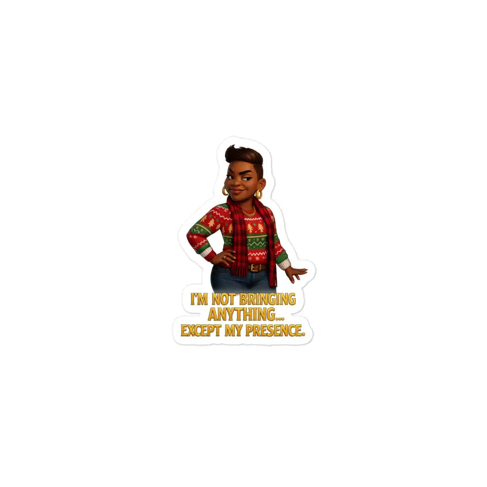 Auntie Jazz Sticker – “Spice, Sass & Storyville” Edition