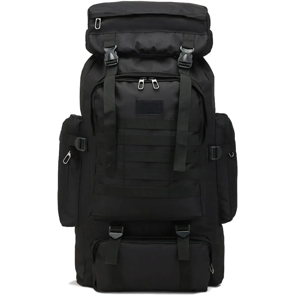 Tactical Backpack 80L Hiking Backpack Camping Backpack Large Capacity Military Camo Outdoor Travel Backpack for Men Waterproof Molle Oxford