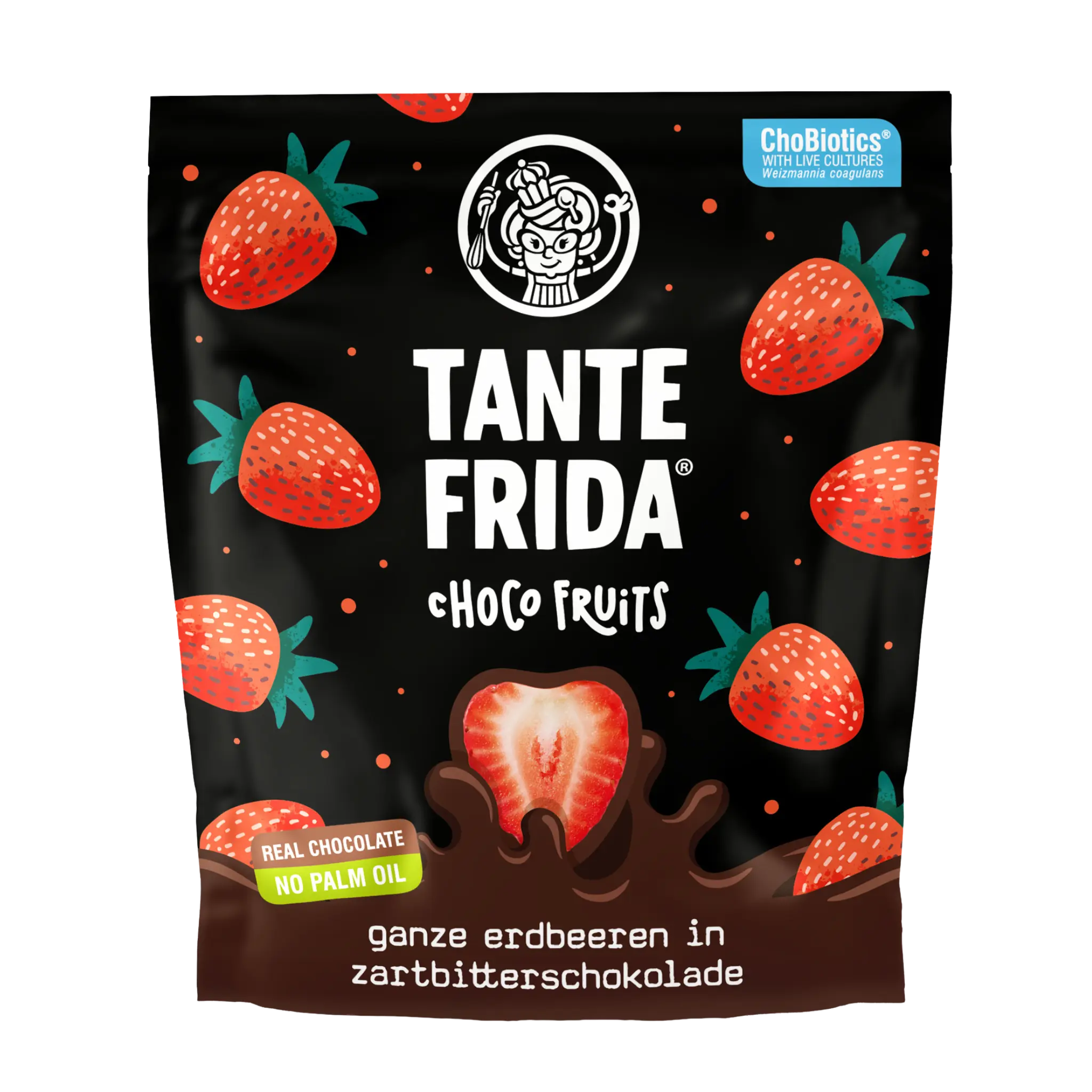 Choco Fruits whole strawberries in dark chocolate